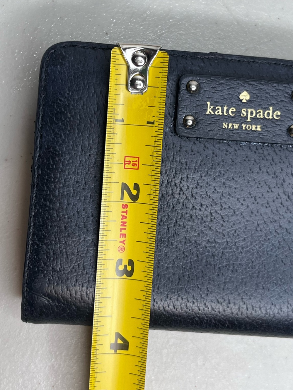 Kate Spade Grove Street Tellie Black Leather Wallet - Picture 4 of 15